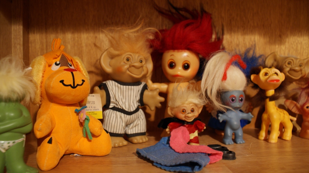 Collection of Vintage 1950's-1960's Troll Dolls