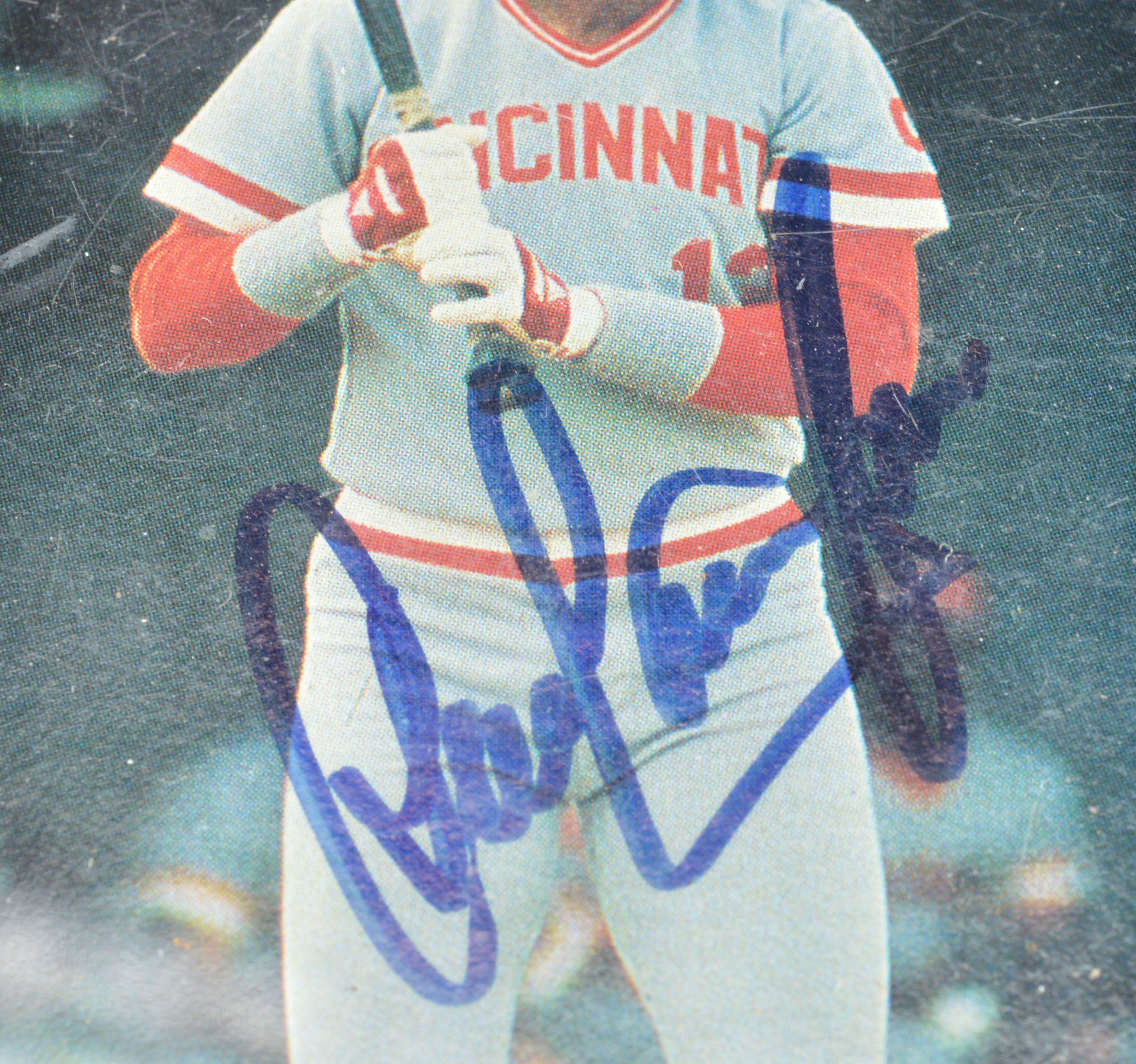 Dave Concepcion Cincinnati Reds Vintage Baseball Card Lot