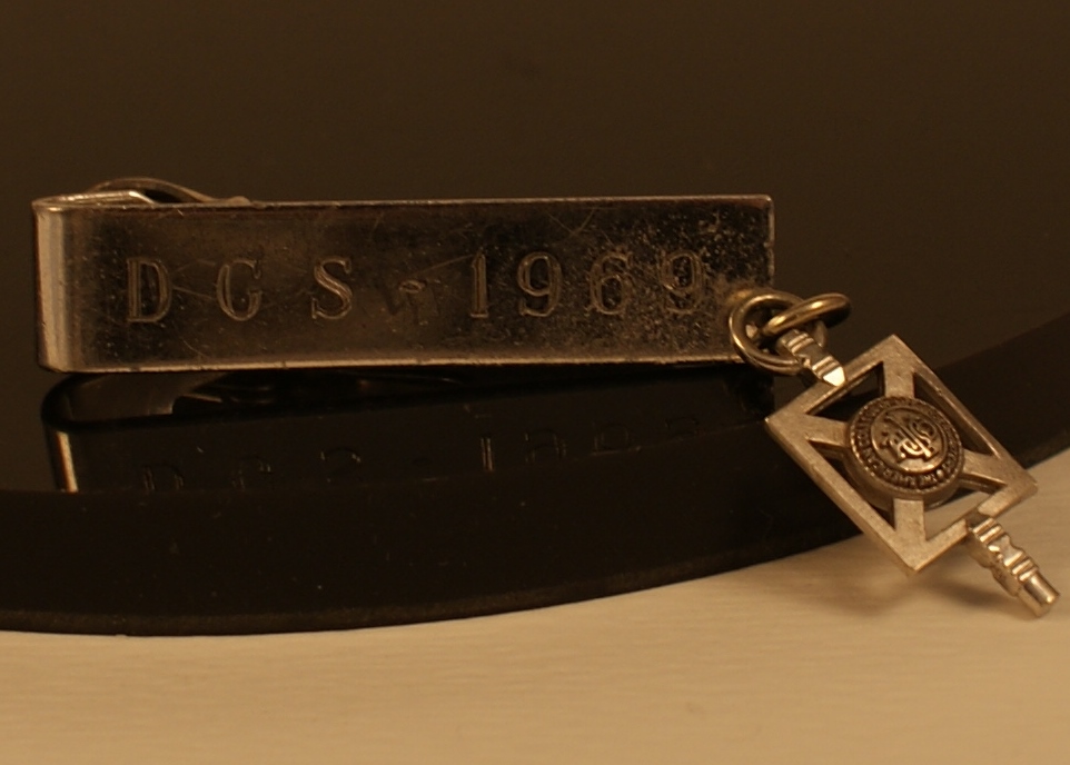 Men's Vintage Sterling Monogrammed Accessories