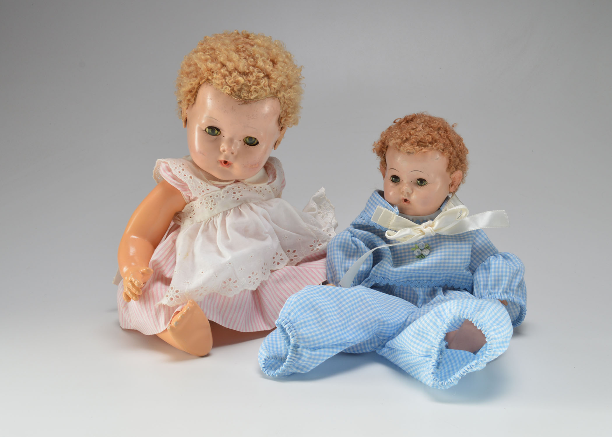 Pair of Vintage 1940s Baby Dolls