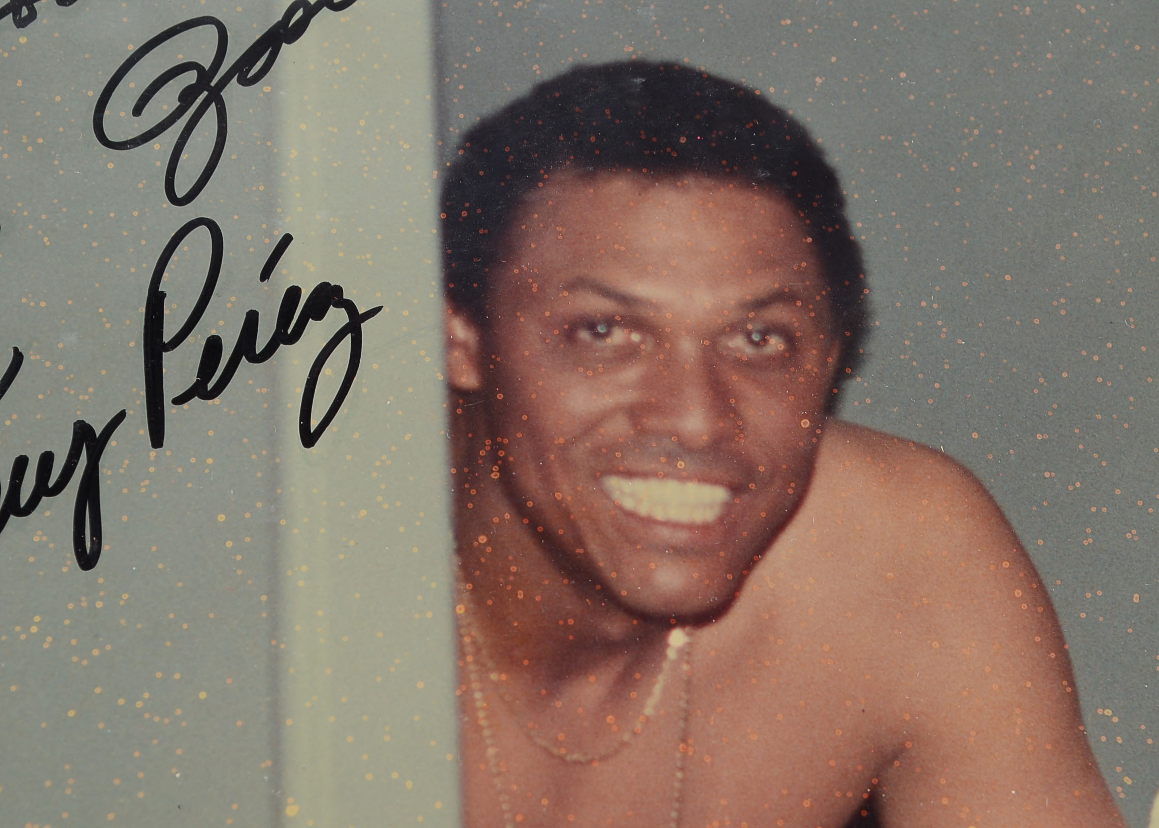 Pete Rose and Tony Perez Signed Bathroom Scene