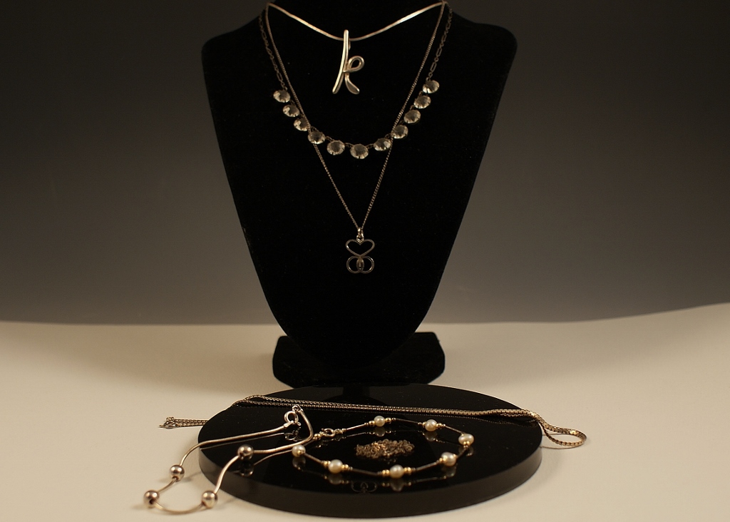 Group of Sterling Silver Jewelry