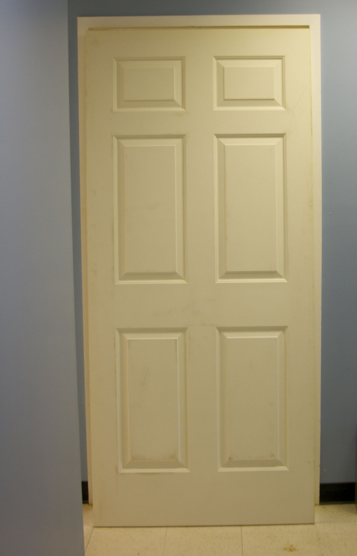  Lot of Six New Six-Panel Hollow Core Interior Doors