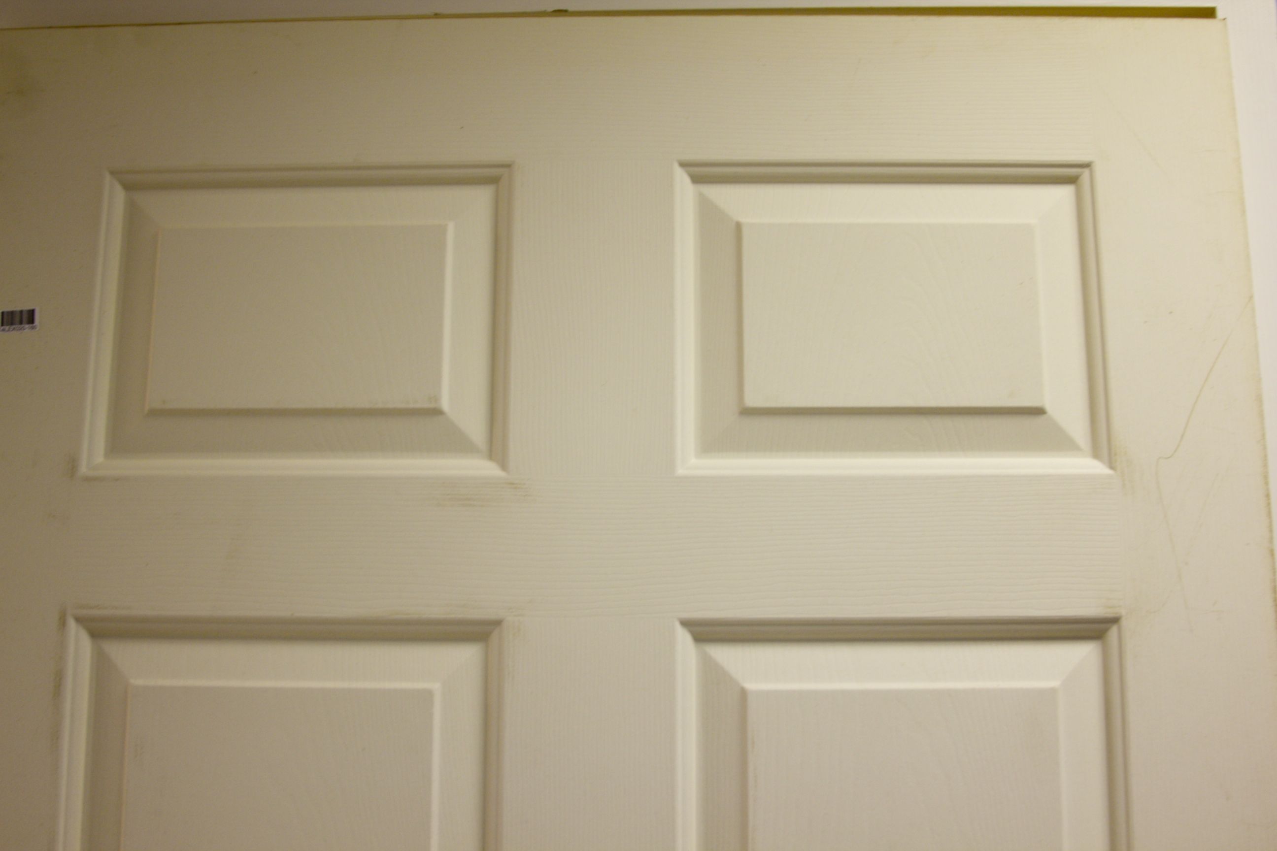  Lot of Six New Six-Panel Hollow Core Interior Doors