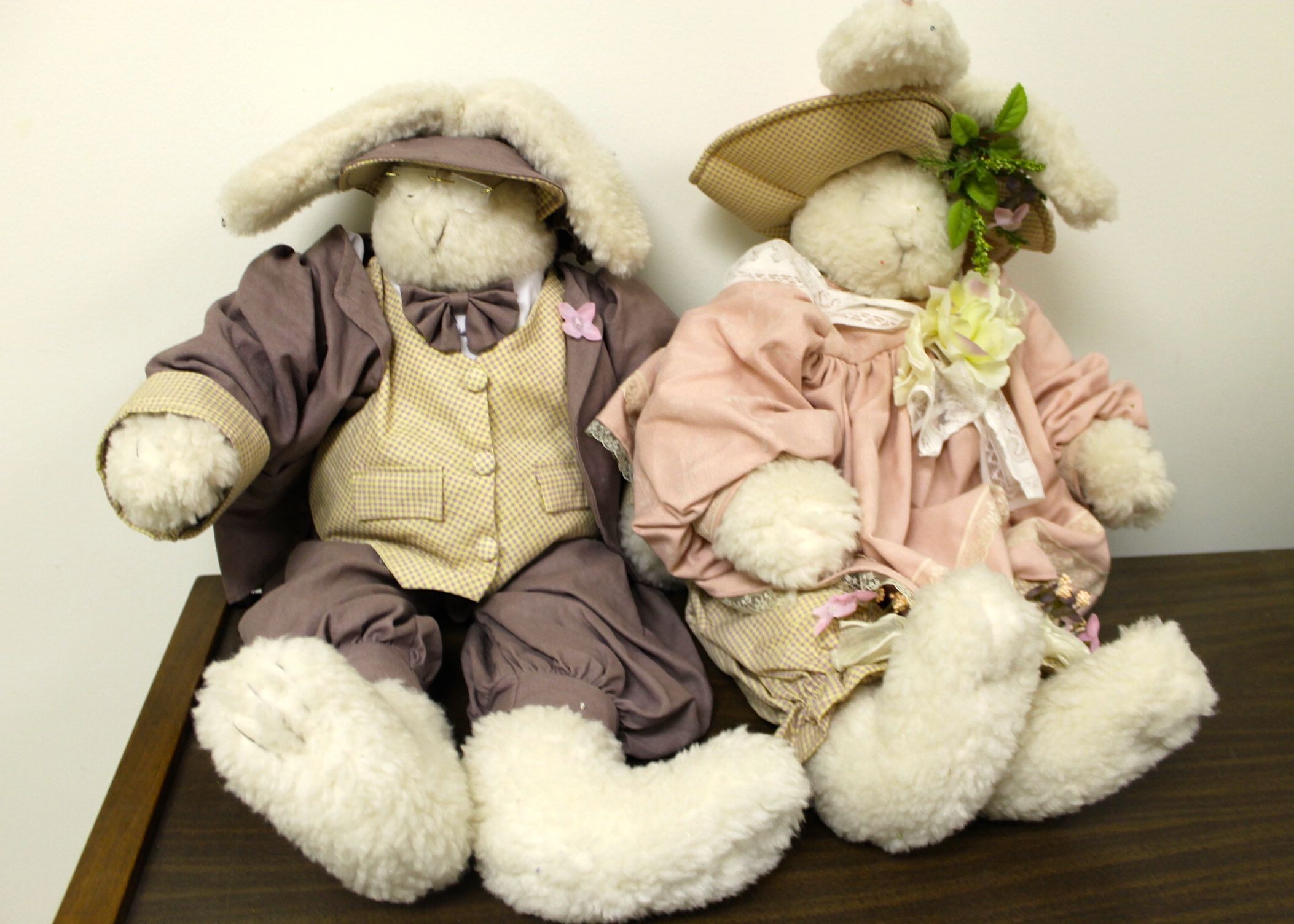 Lot of Stuffed Rabbits