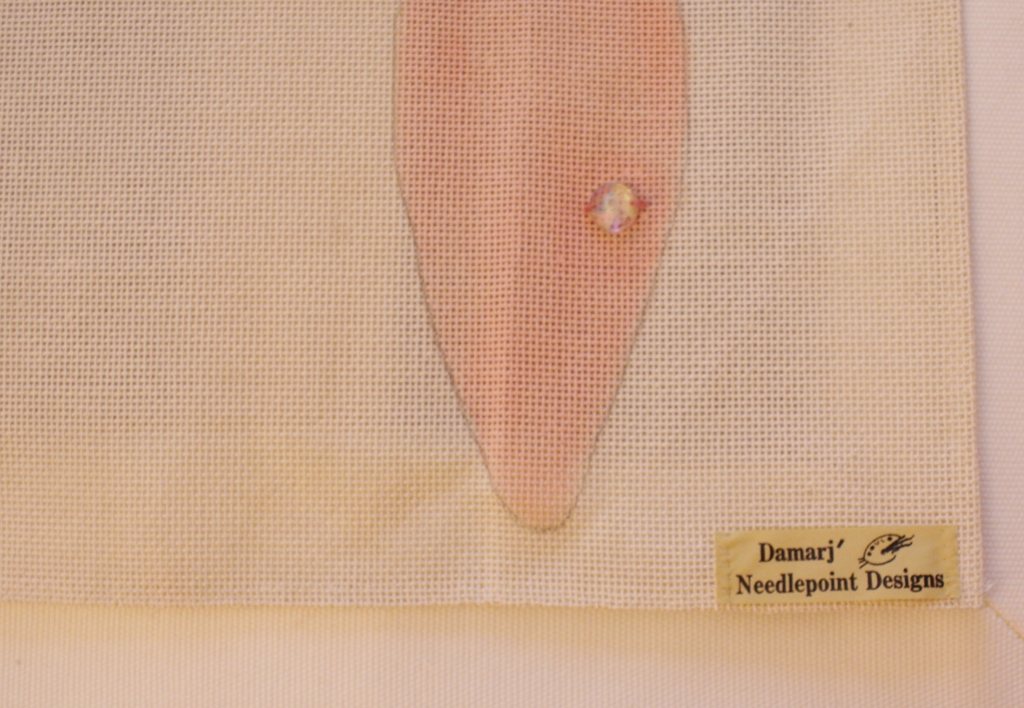 Damarj Pink Seal Needlepoint 