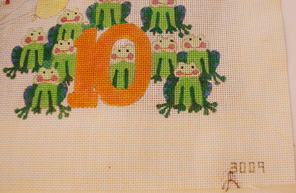 ABC's and Numbers Vintage Needlepoint Guide