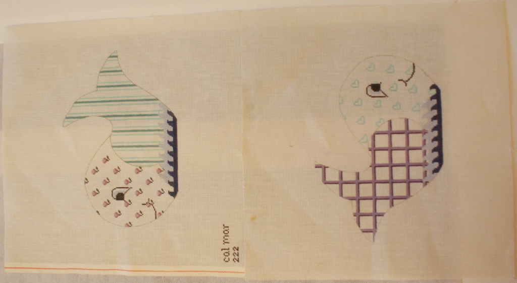 Two Cal Mar Vintage Needlepoint Guides