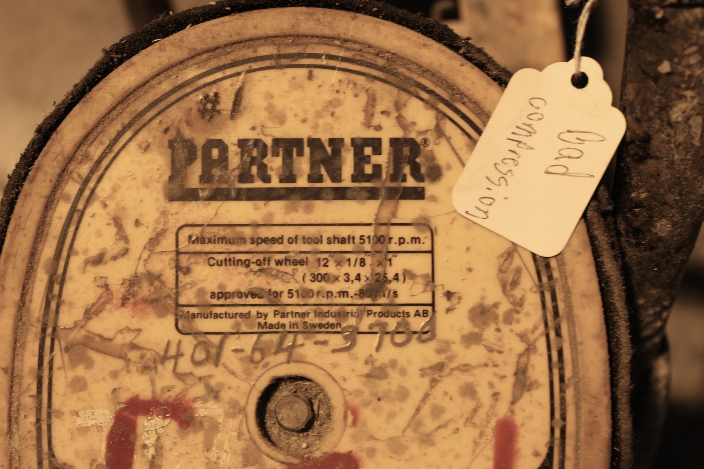 12" Gasoline-Powered Cutoff Saw