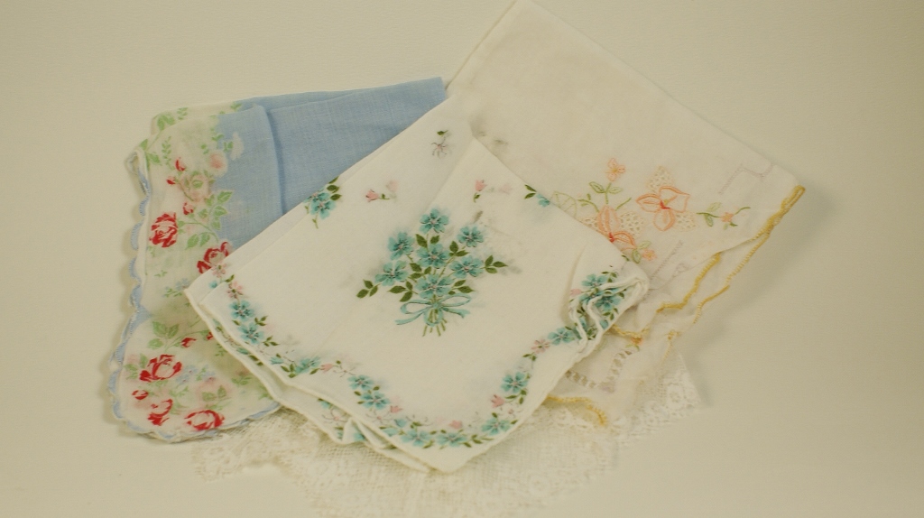 Lot of Twelve Vintage Hankies
