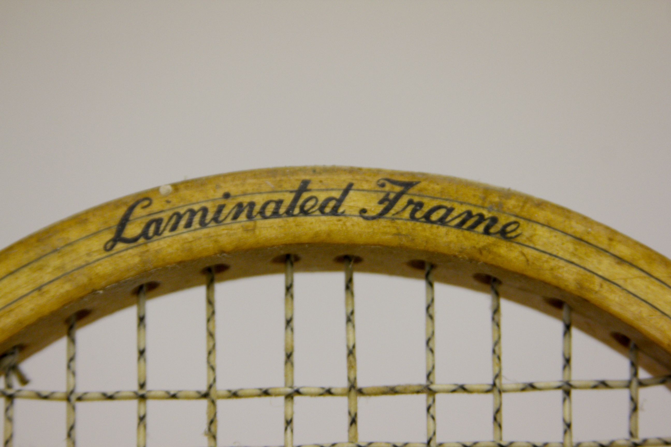 Classic Wooden Tennis Racquet