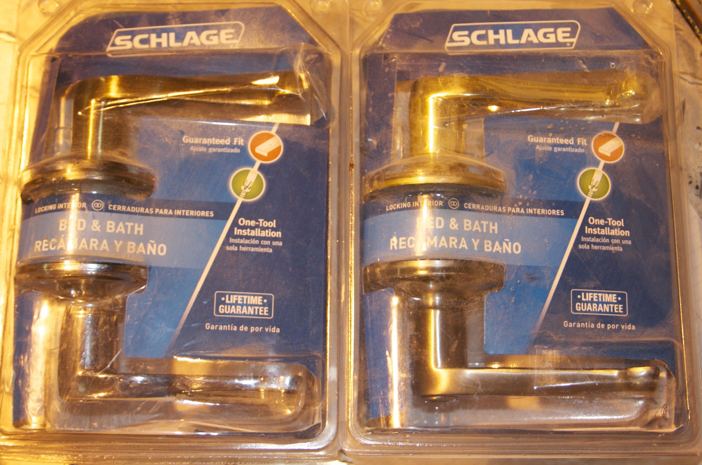 Pair of Bed and Bath Privacy Locks