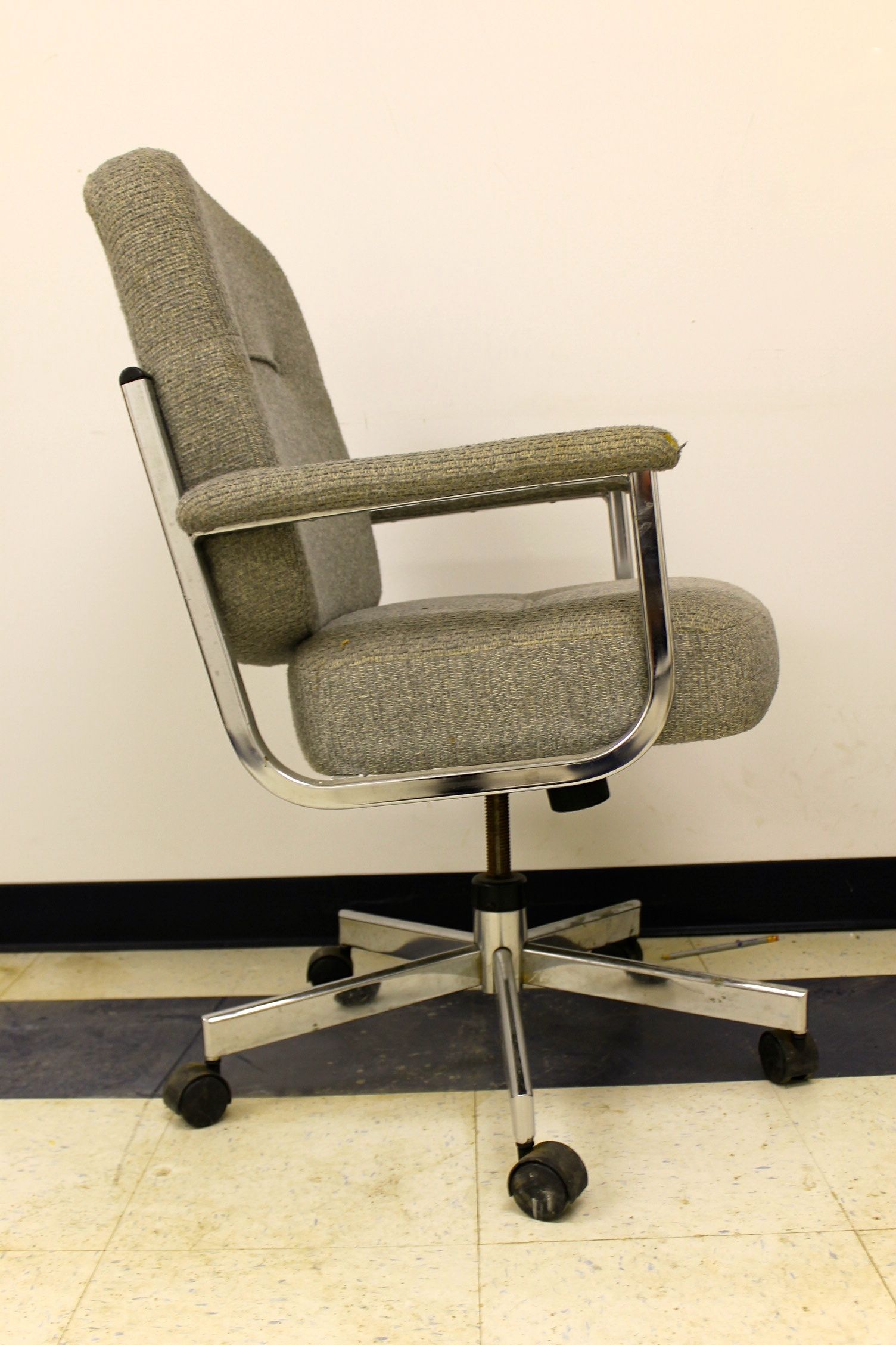 Two Adjustable Office Chairs