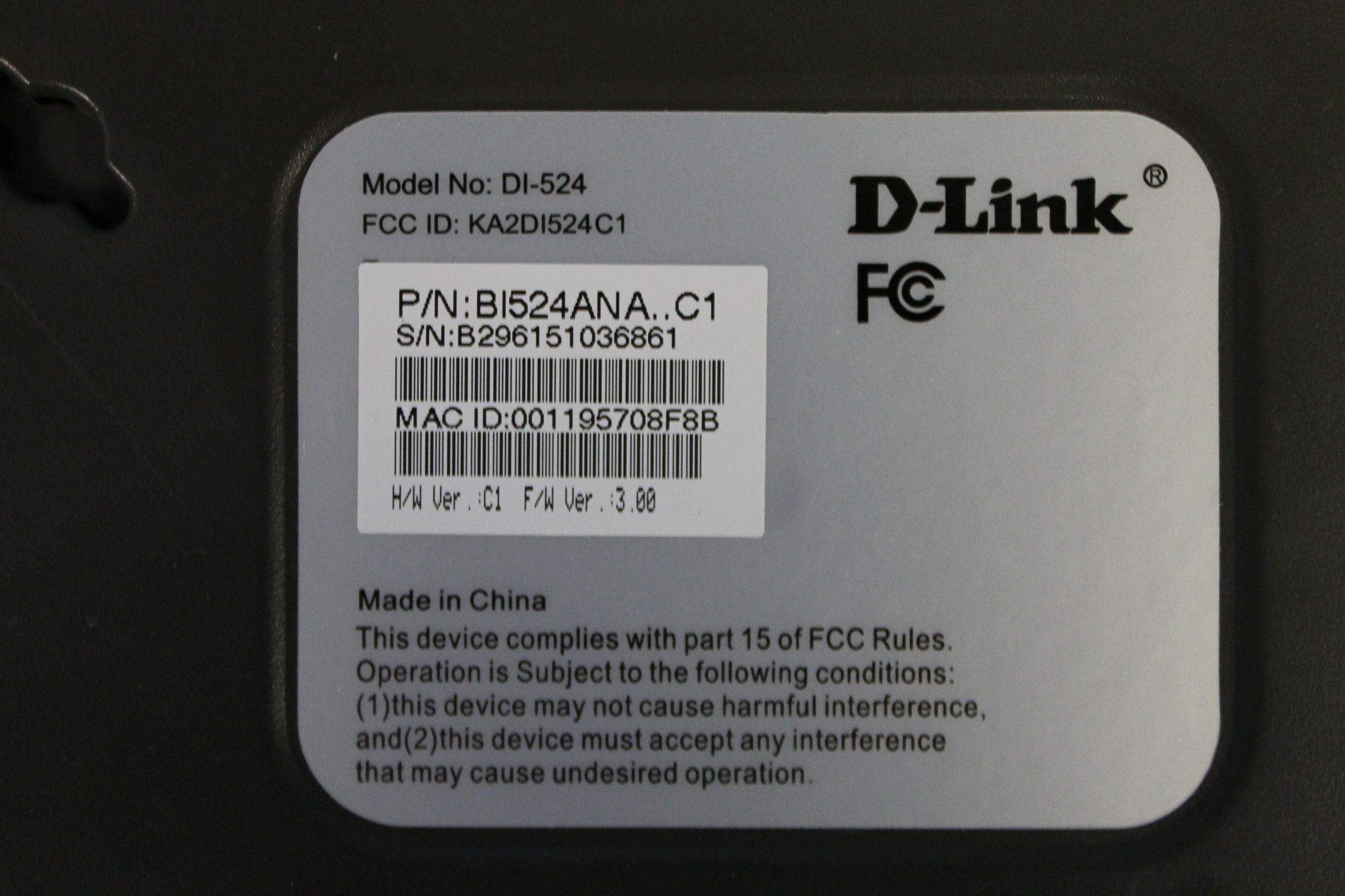 Lot of HP Deskjet 3650 Printer and D-Link Wireless Router