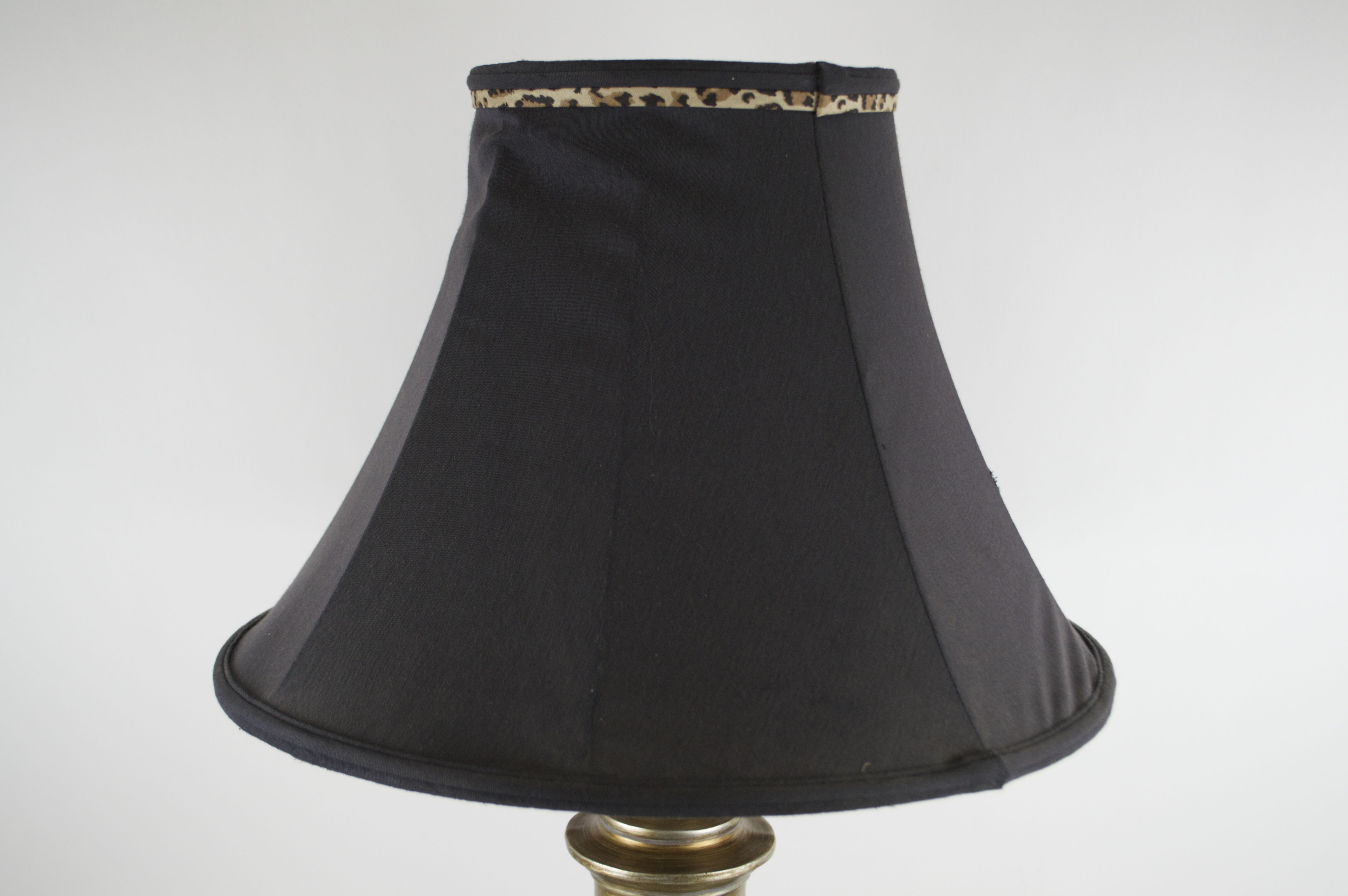 Black and Gold Empire Style Lamp 