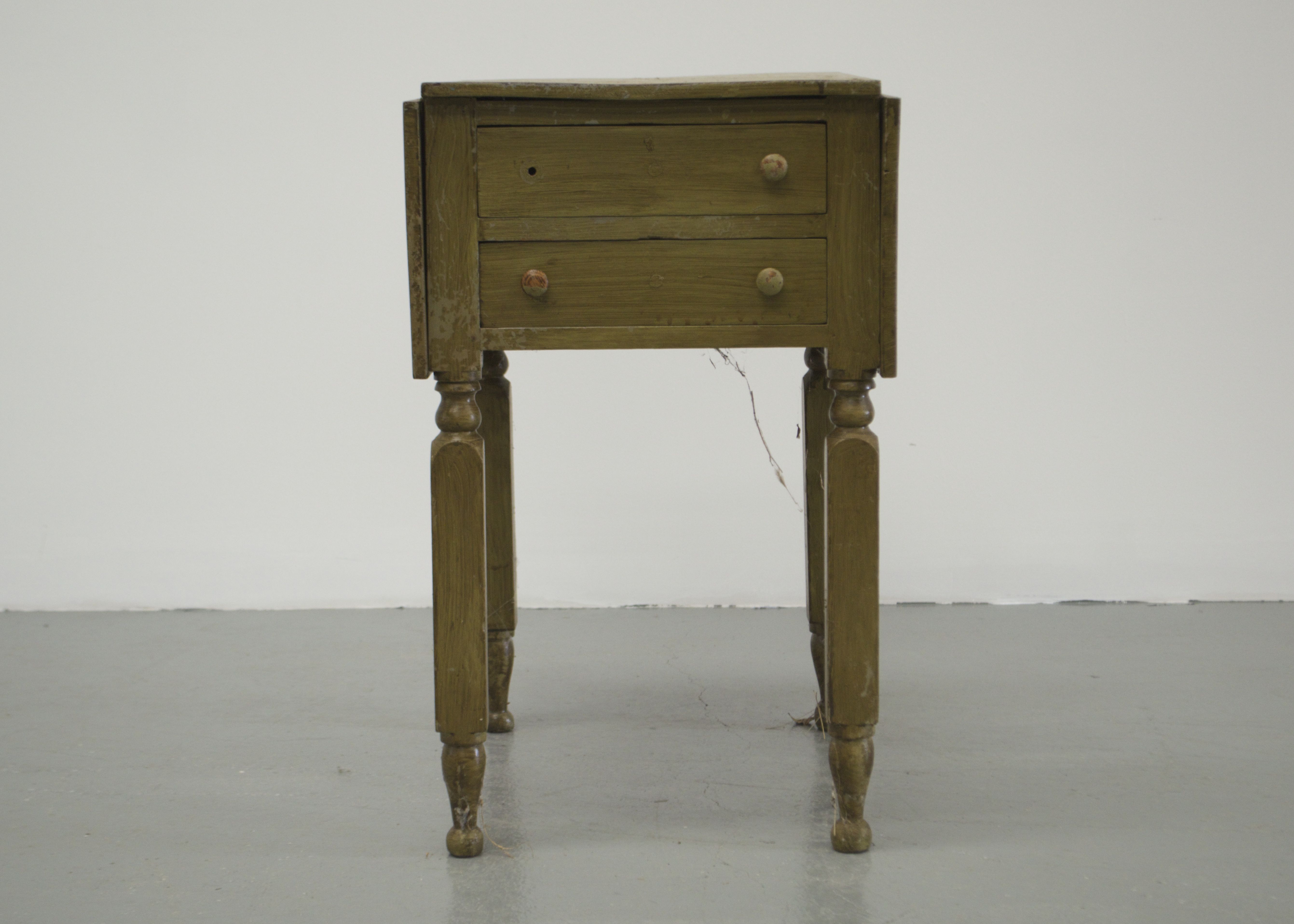 Green Side Table