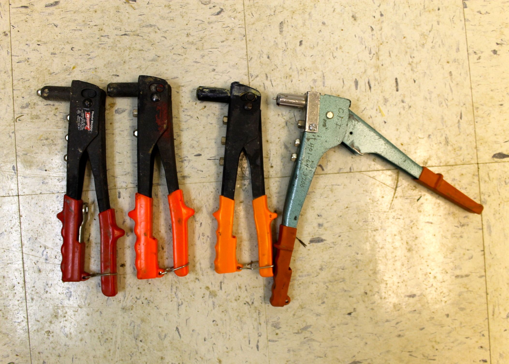 Portable Air Tank and Tools