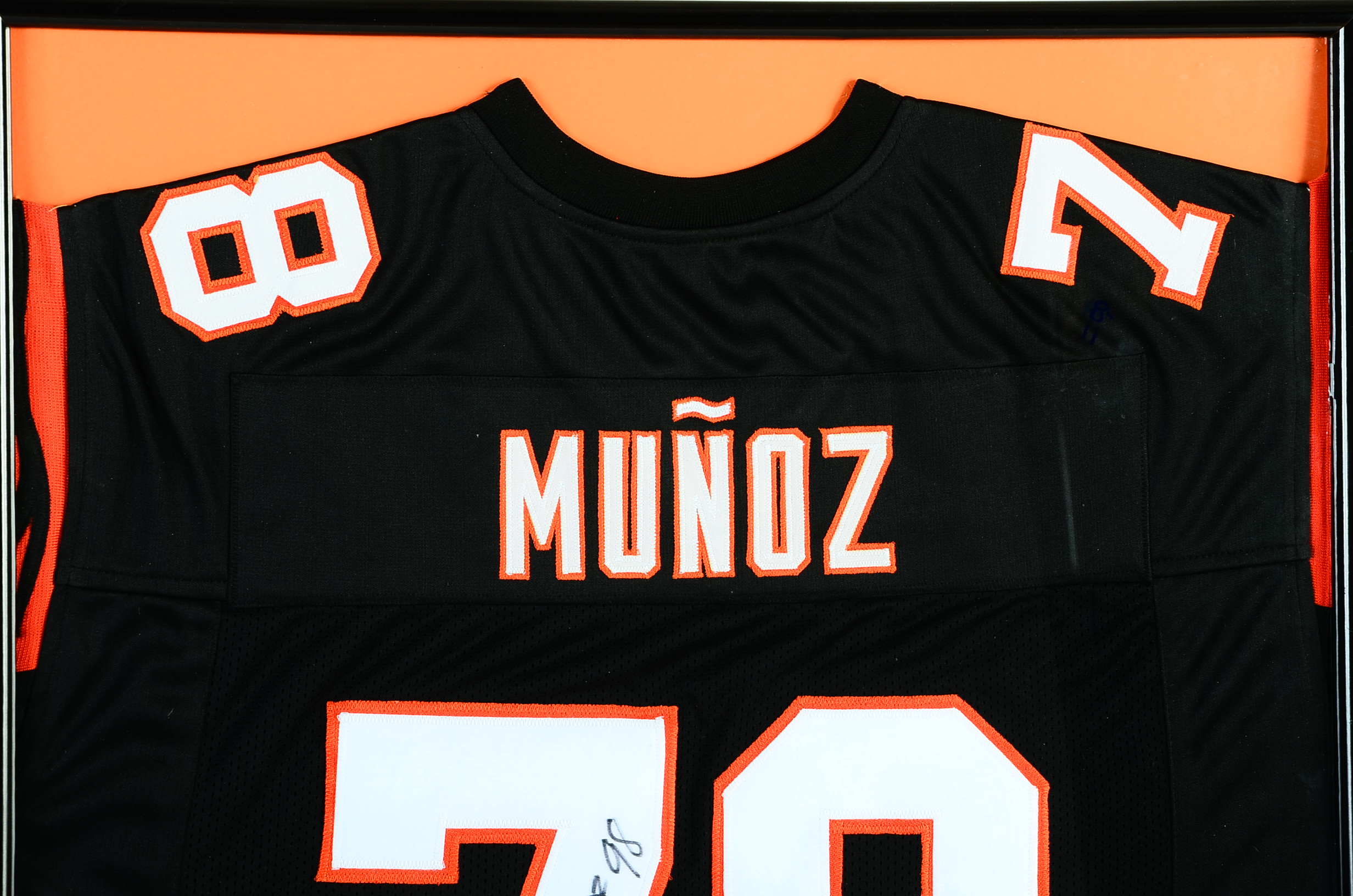 Signed Anthony Munoz Bengals Jersey 