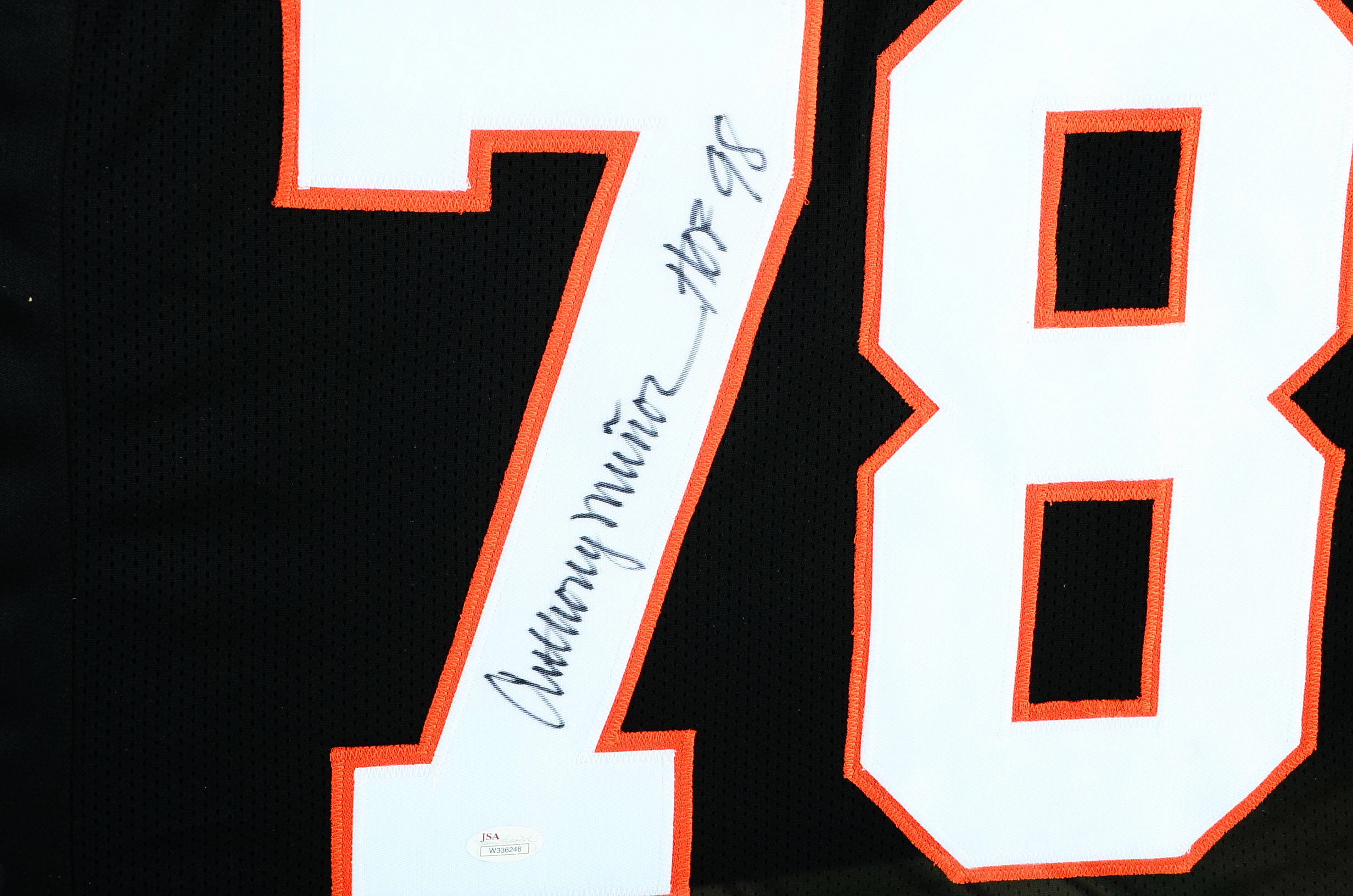 Signed Anthony Munoz Bengals Jersey 