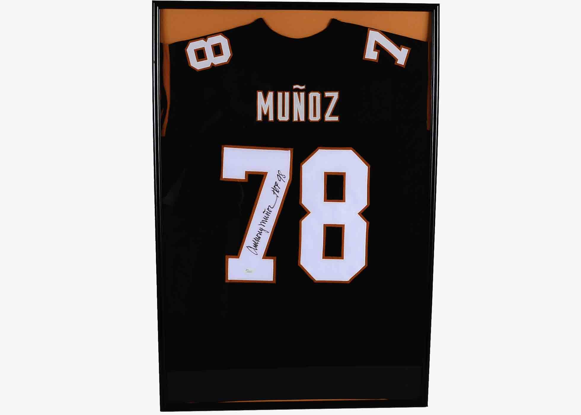 Signed Anthony Munoz Bengals Jersey 