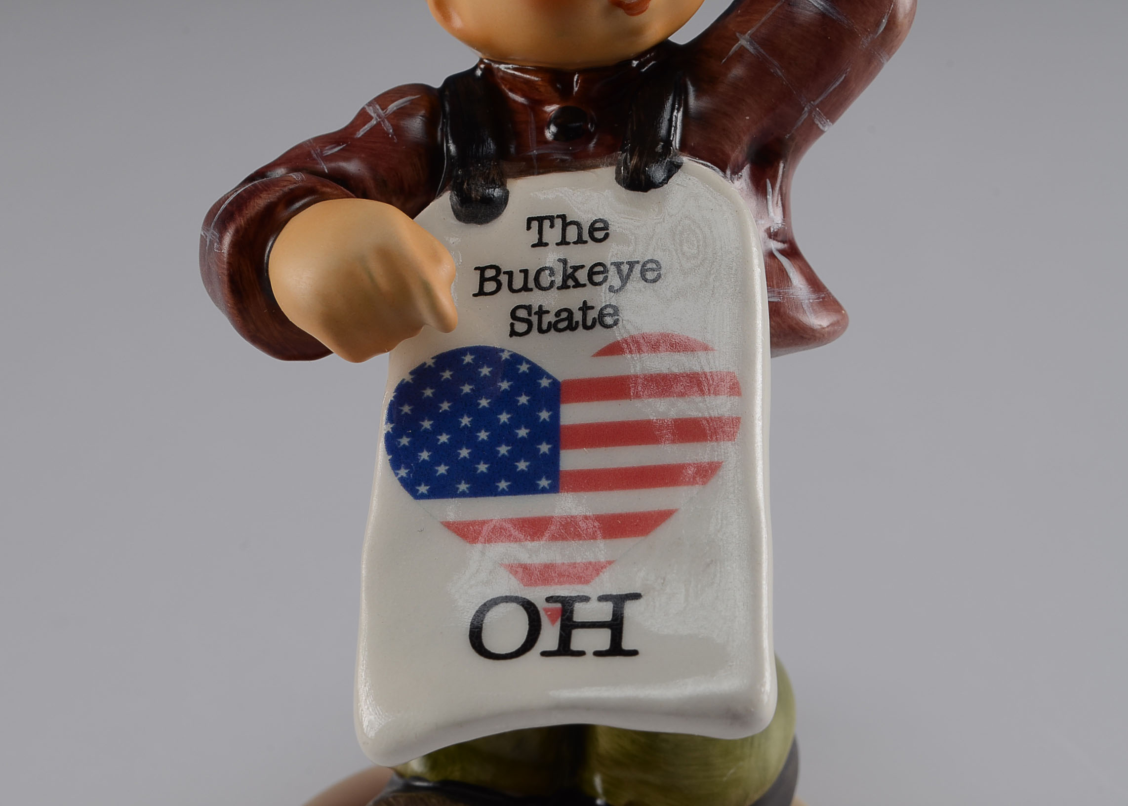 2003 First Edition Hummel "Big Announcement" Figurine, TMK-8 