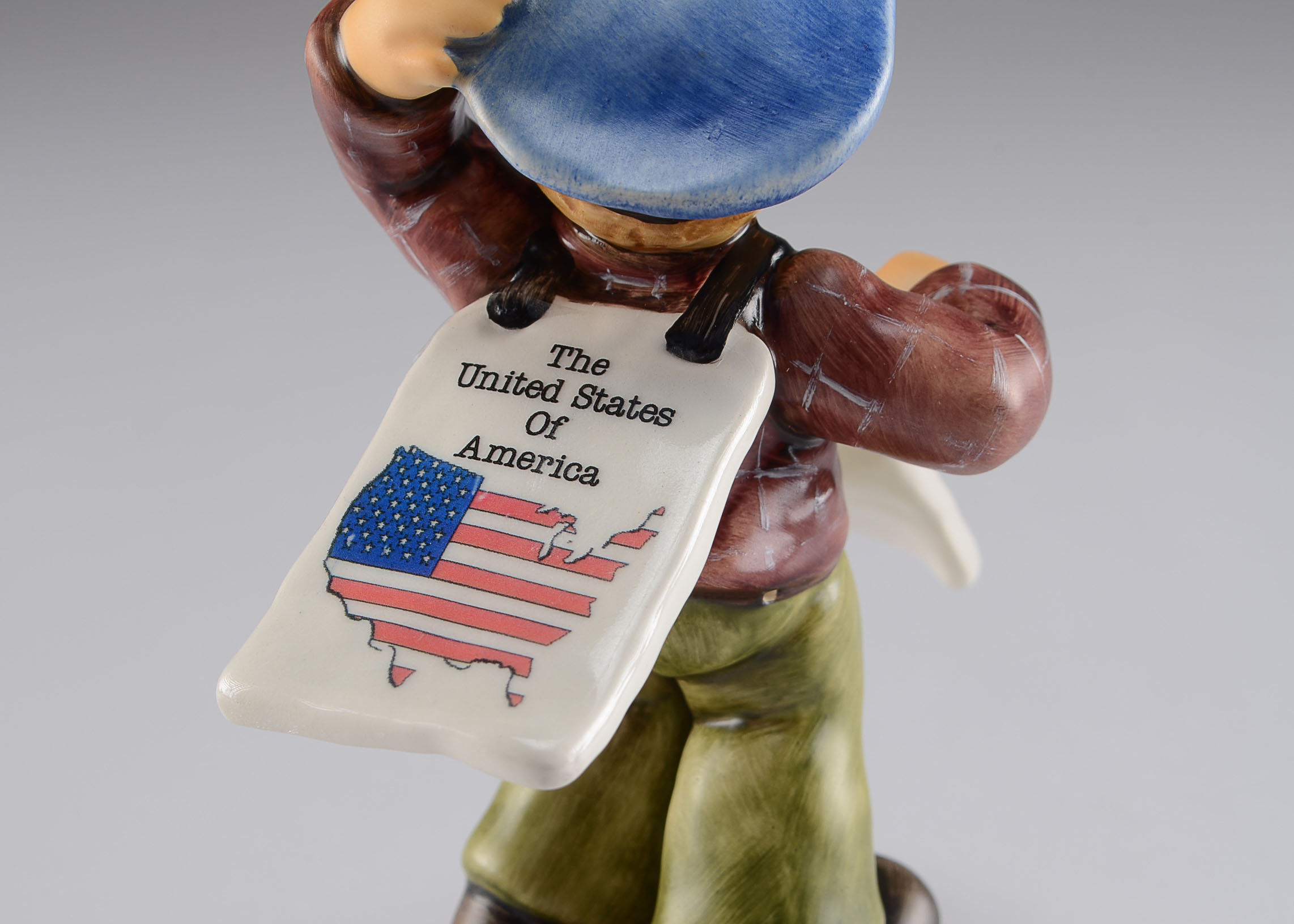 2003 First Edition Hummel "Big Announcement" Figurine, TMK-8 