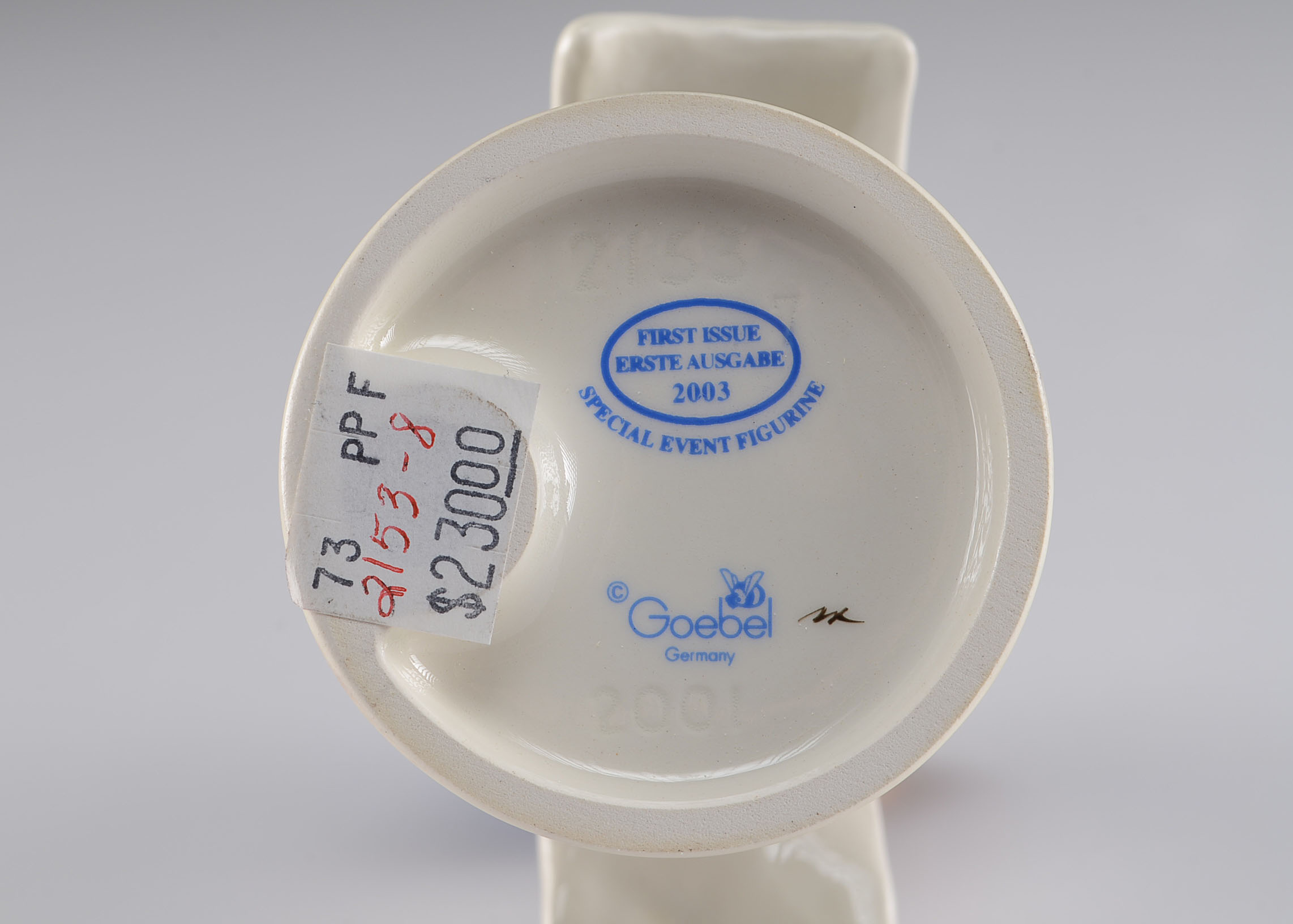 2003 First Edition Hummel "Big Announcement" Figurine, TMK-8 