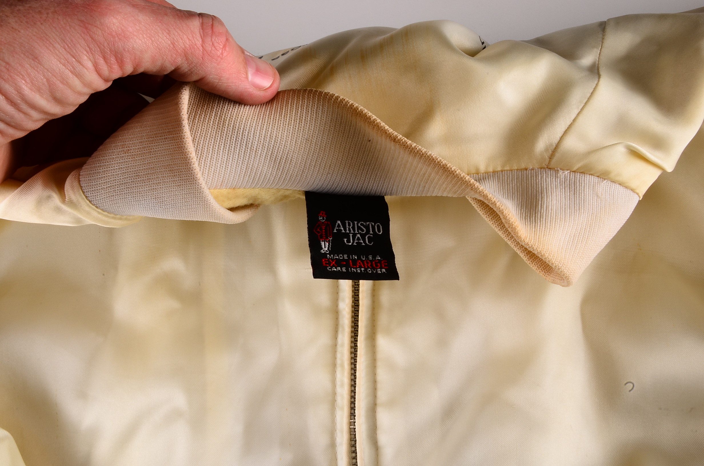 1987 Hagler Vs. Leonard "The Super Fight" Boxing Souvenir Jacket