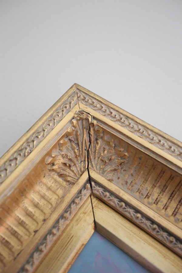 Large Acrylic Signed by F. Latte