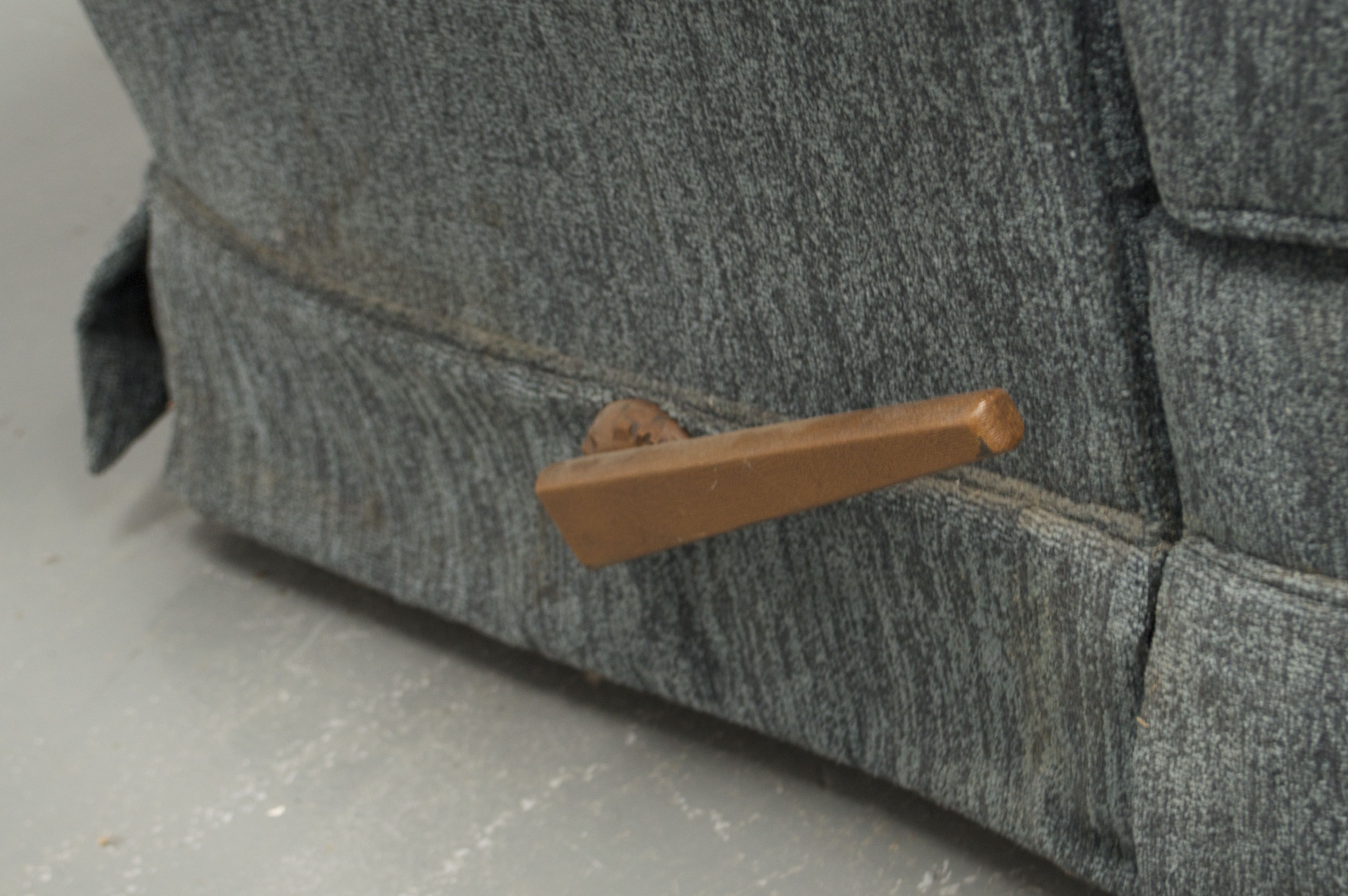 Blue Rocking Armchair