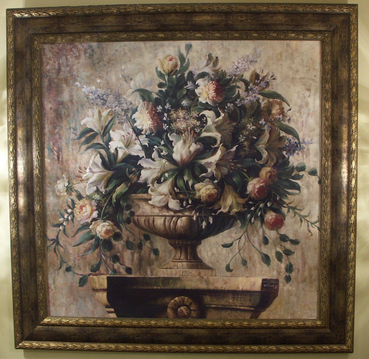 Beautiful Large Transitional Floral Print