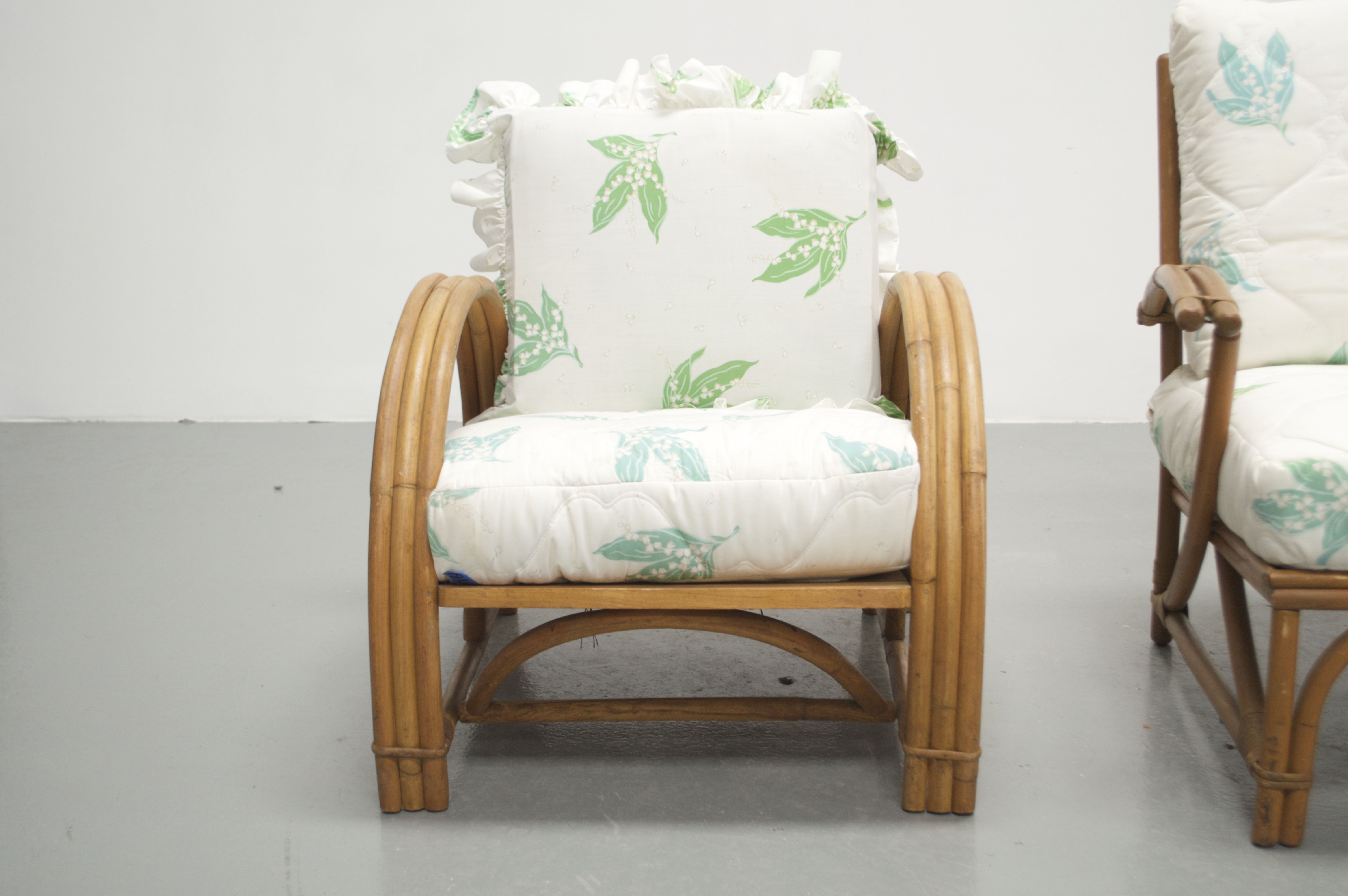 Rattan Sofa And Chair
