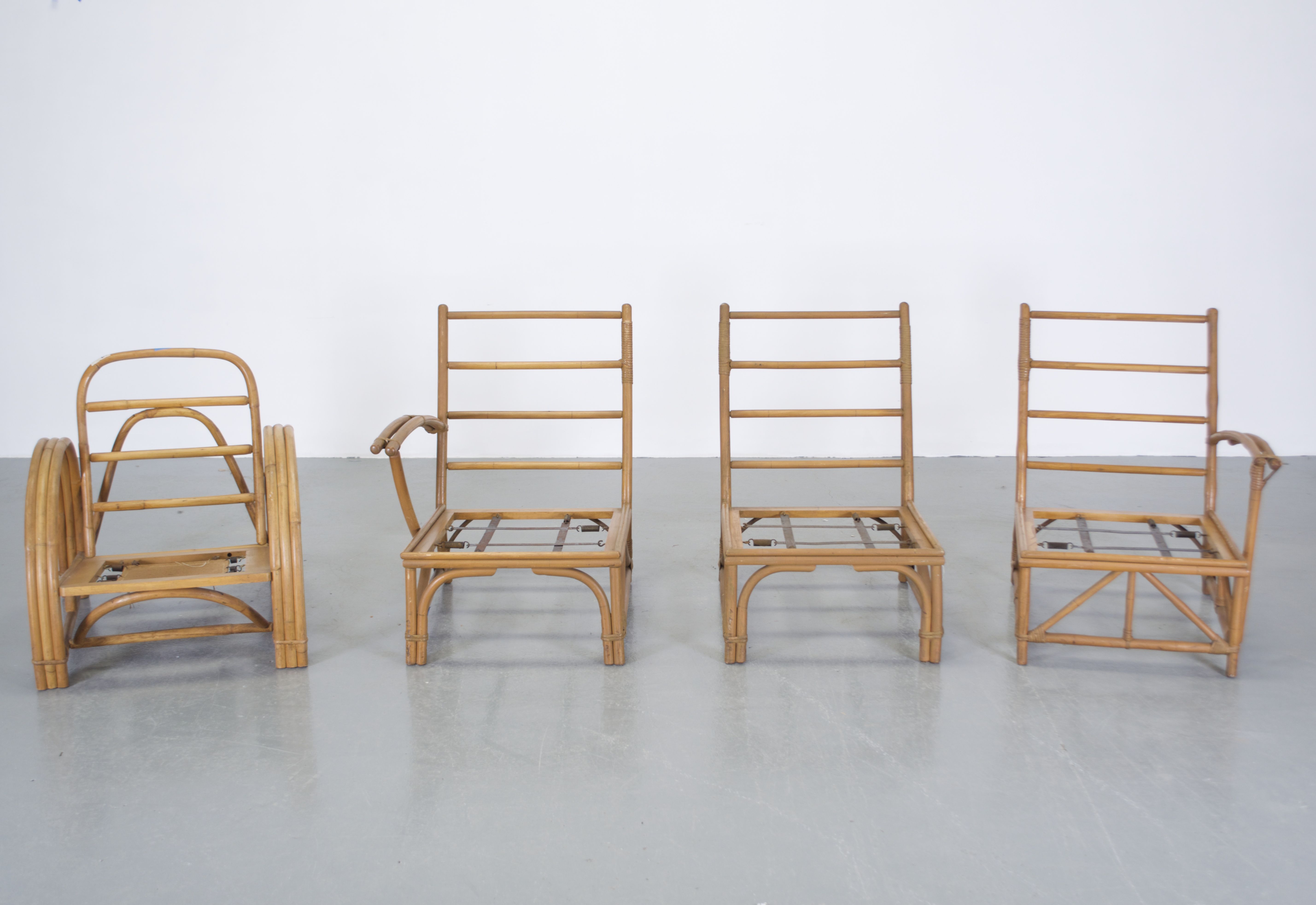 Rattan Sofa And Chair