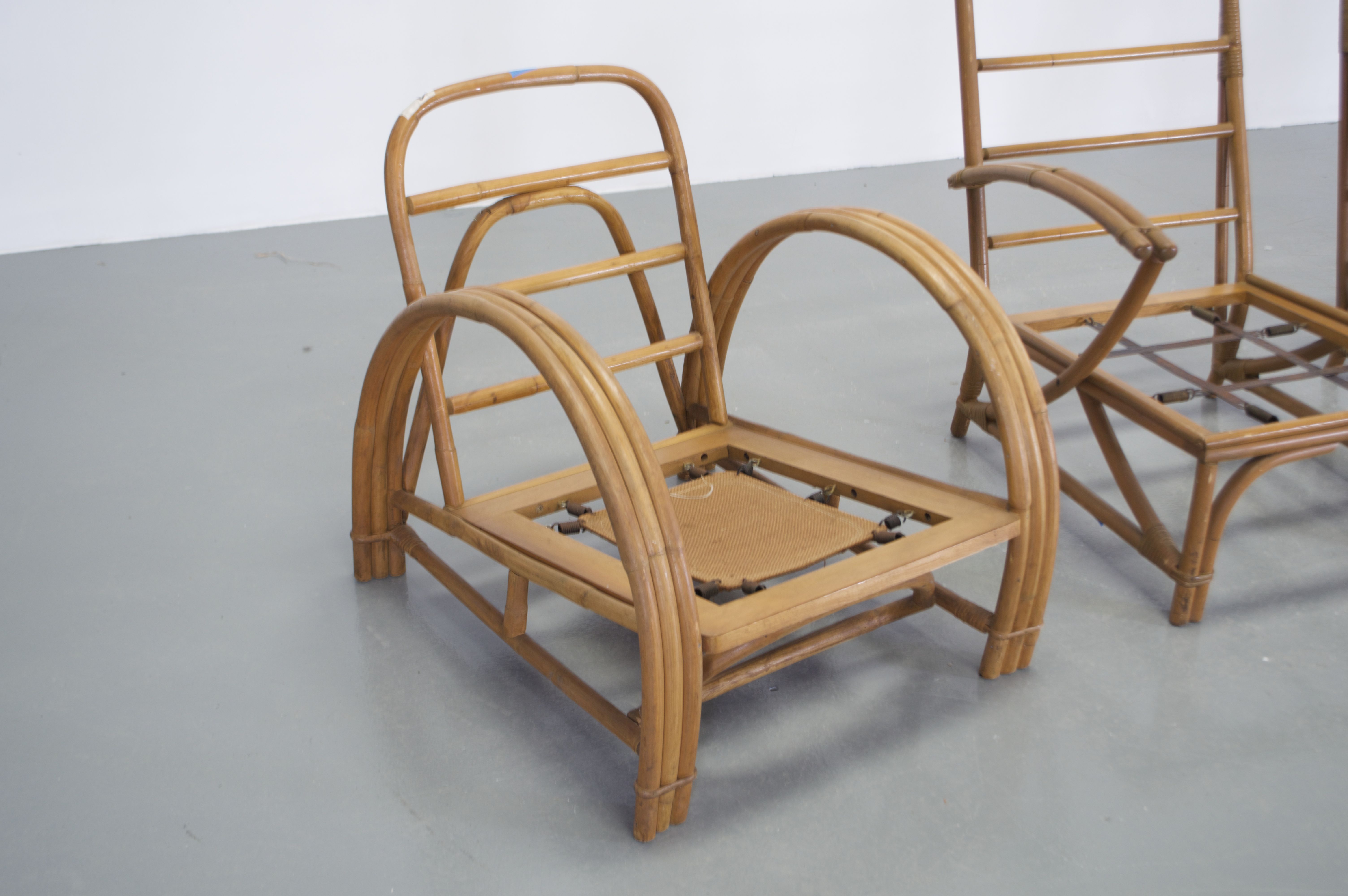 Rattan Sofa And Chair