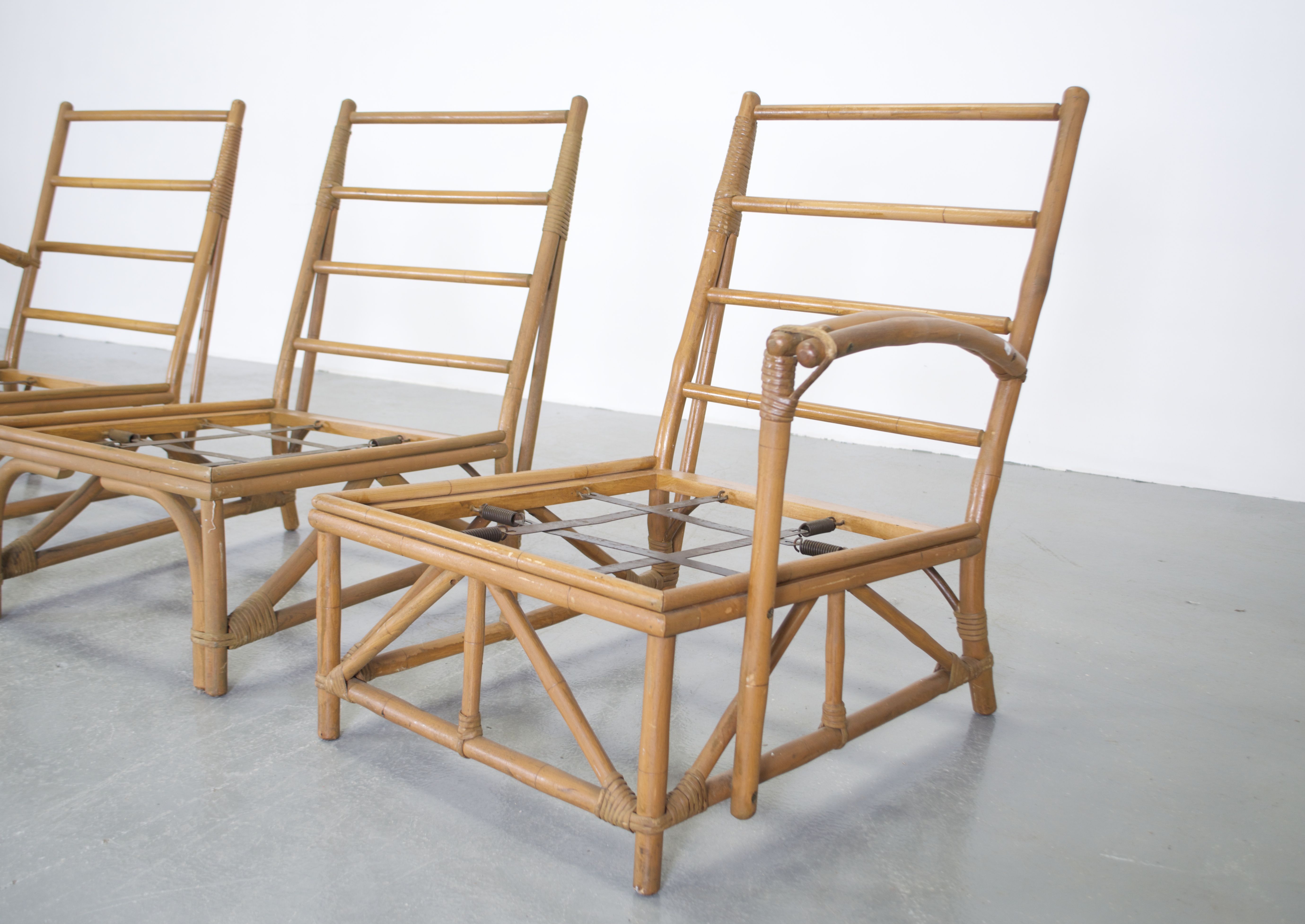 Rattan Sofa And Chair