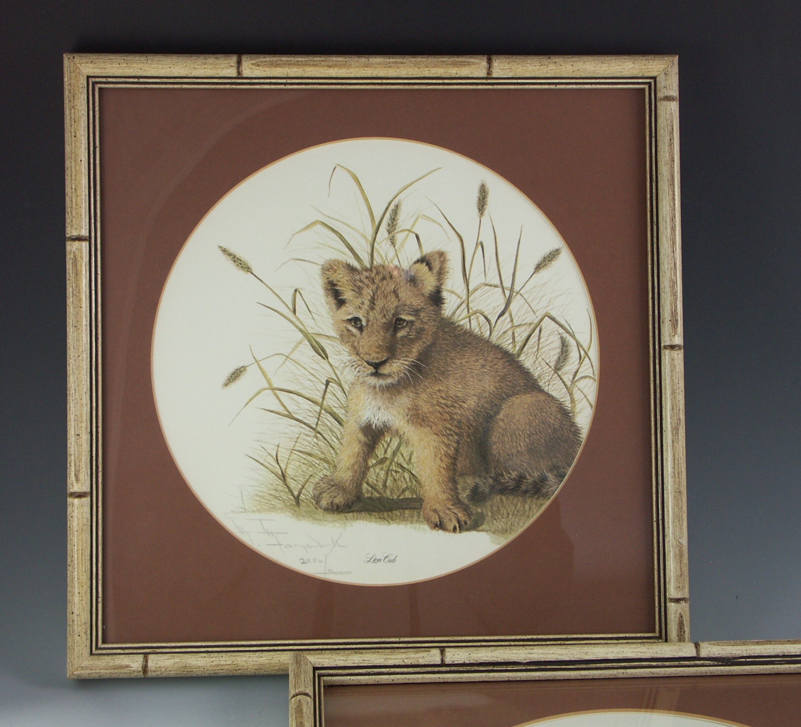 I. H. Farnsworth Signed and Numbered Animal Artwork Prints