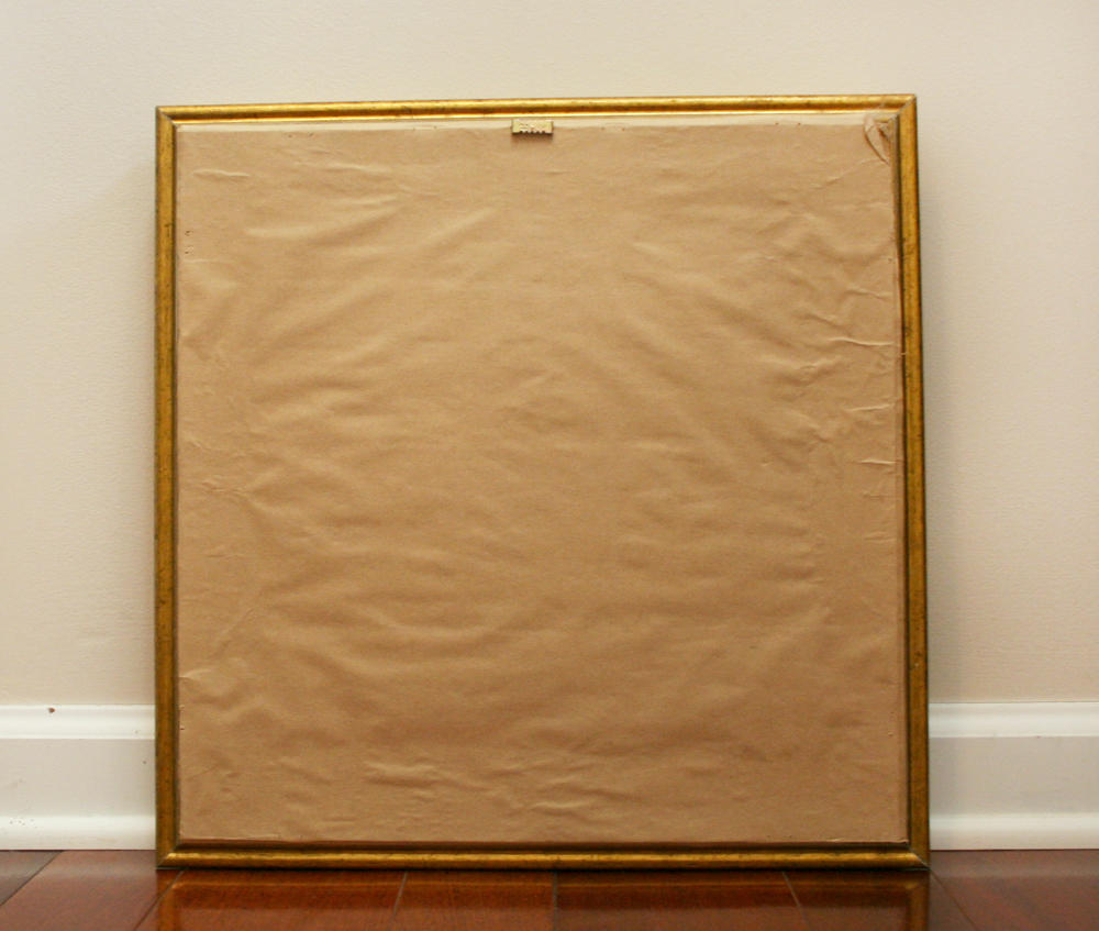 Framed Carol Rowan "Poppies and Larkspur I" Art Print