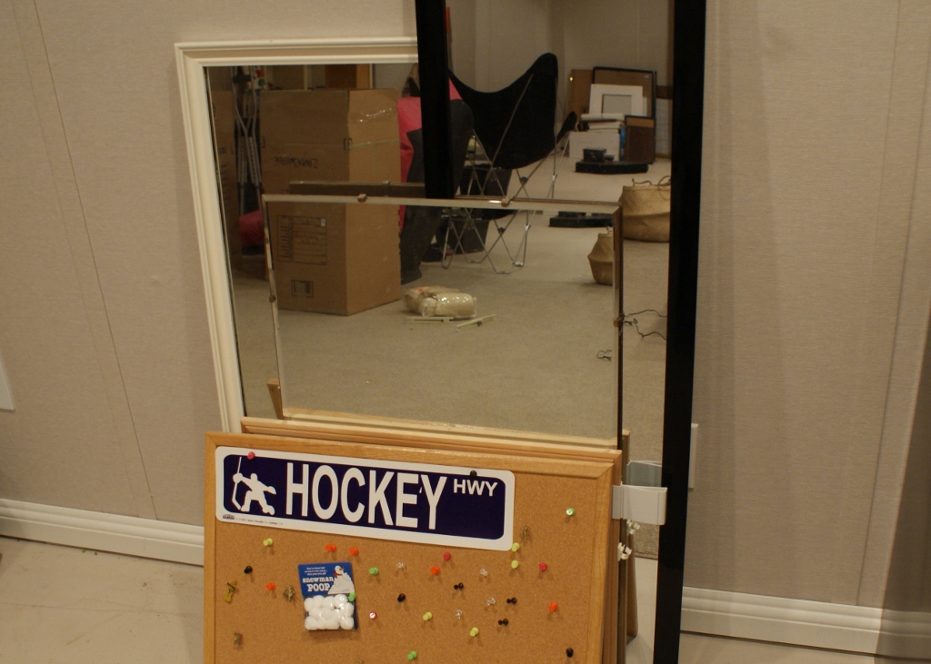 Mirrors and Cork Boards