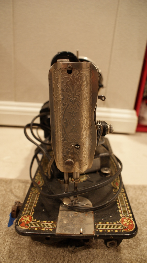 Singer 1910 Sewing Machine and Vintage "Little Brother" 