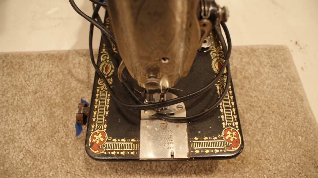 Singer 1910 Sewing Machine and Vintage "Little Brother" 