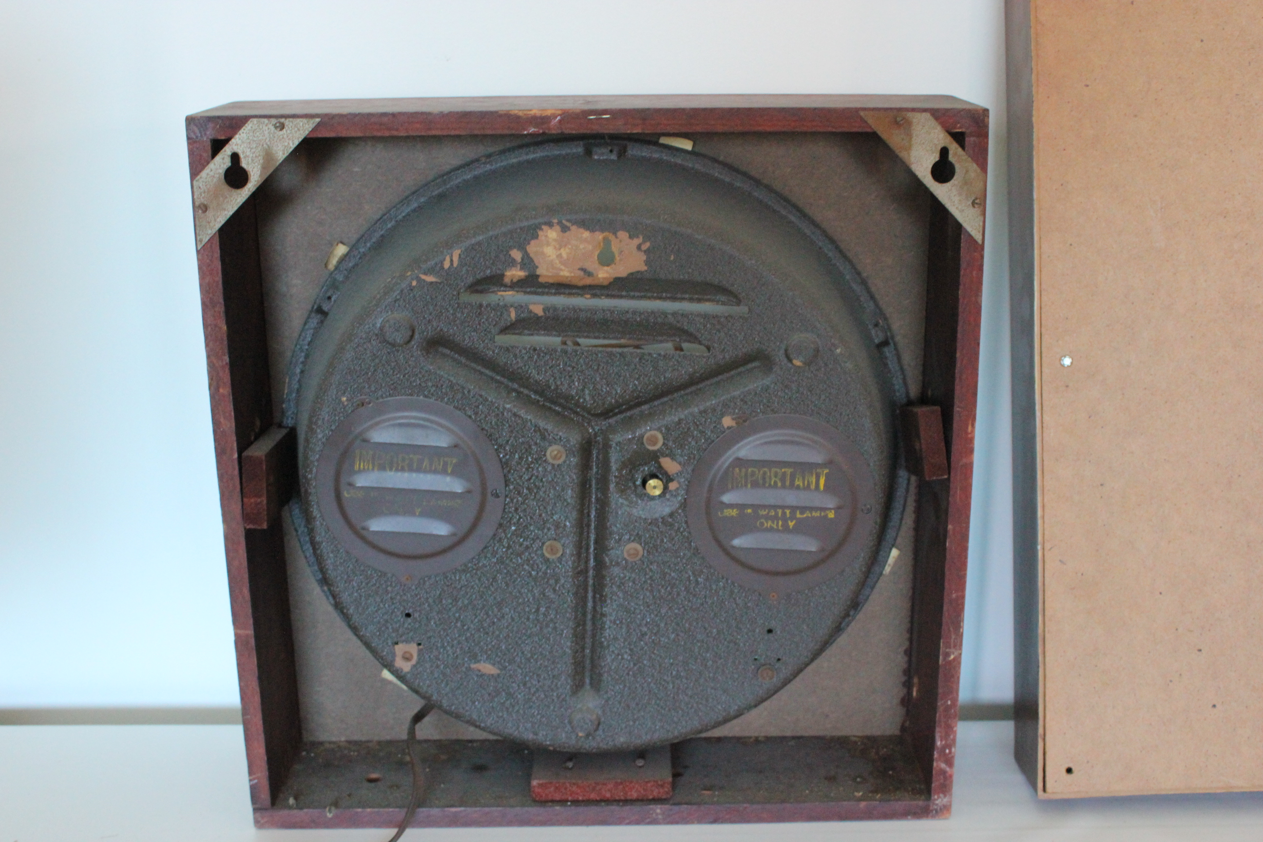 Mid-Century Electrical Wall Clocks 