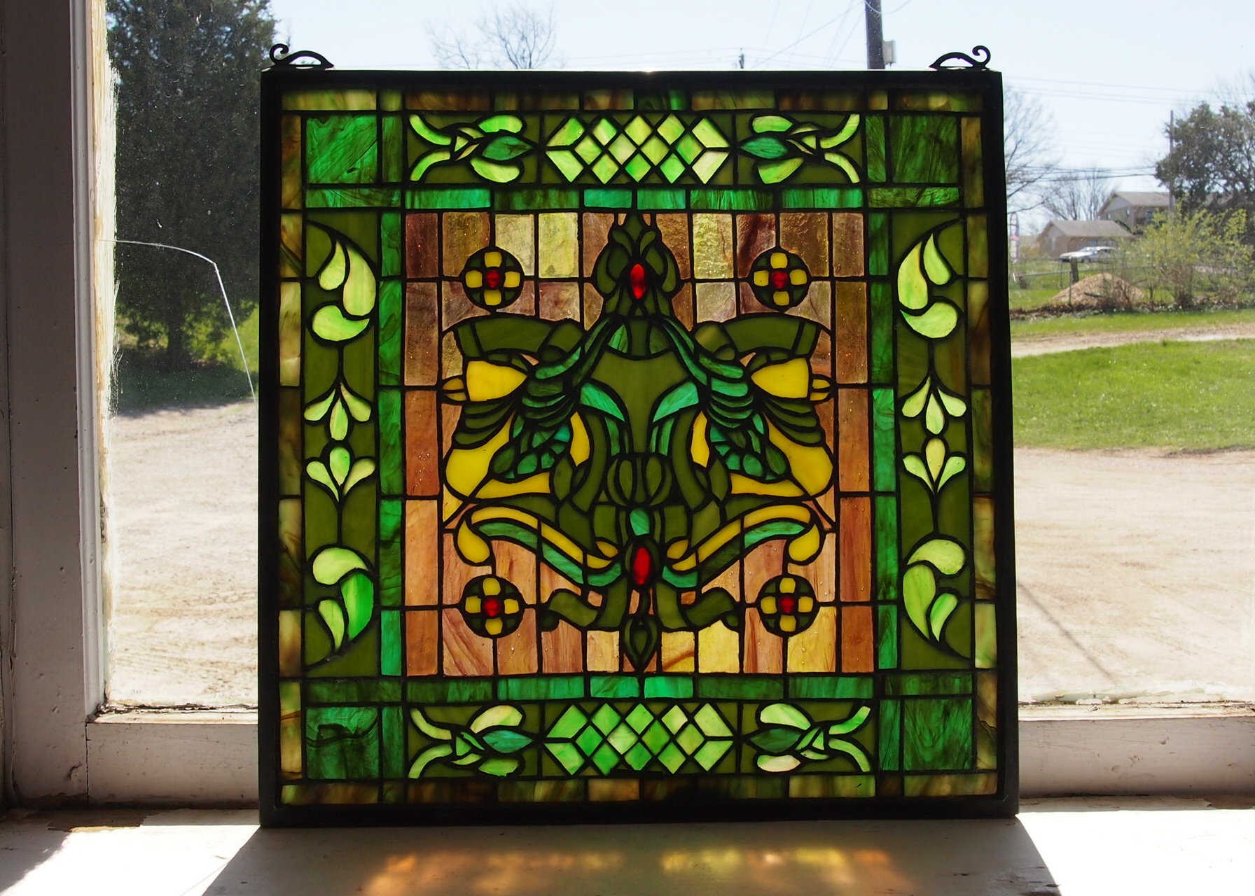 Meyda Tiffany Stained Glass Wall Hanging