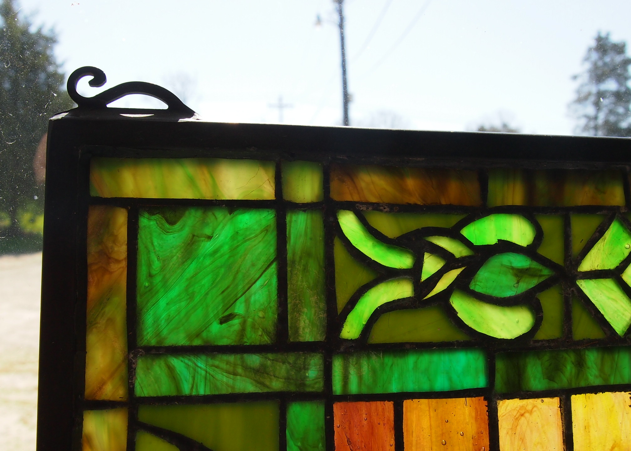 Meyda Tiffany Stained Glass Wall Hanging