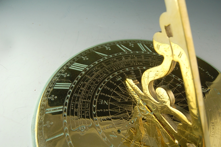 Virginia Metalcrafters Brass Sundial