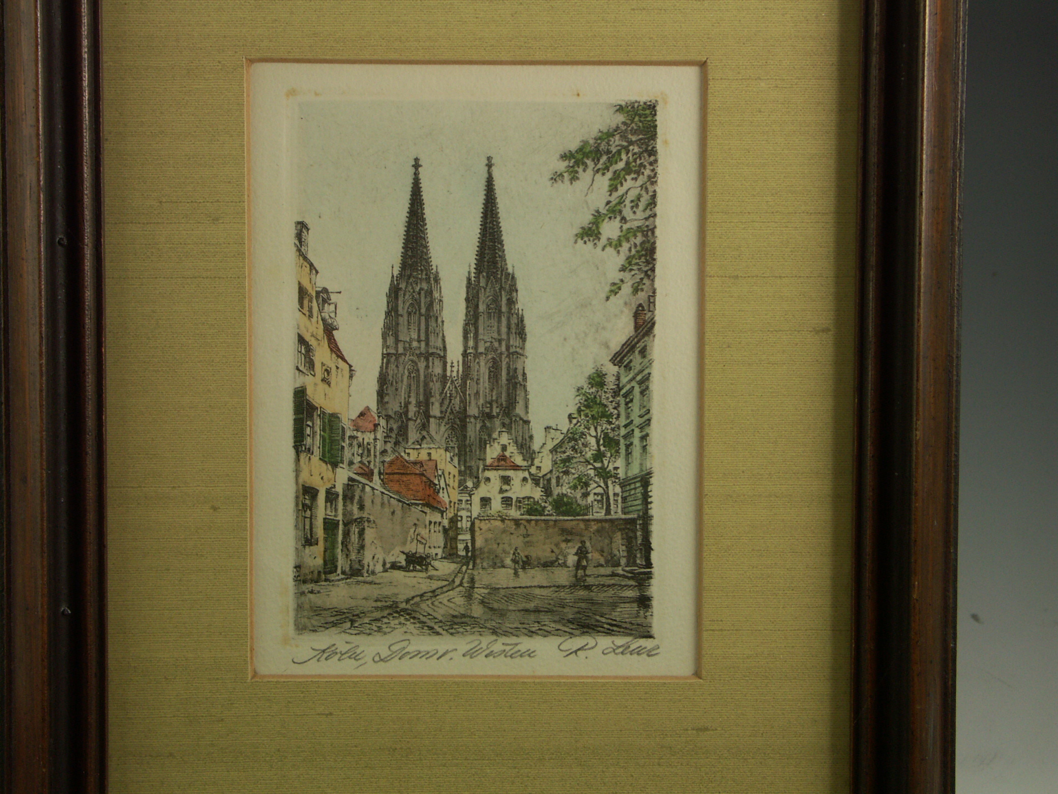 Two Framed Cathedral Prints