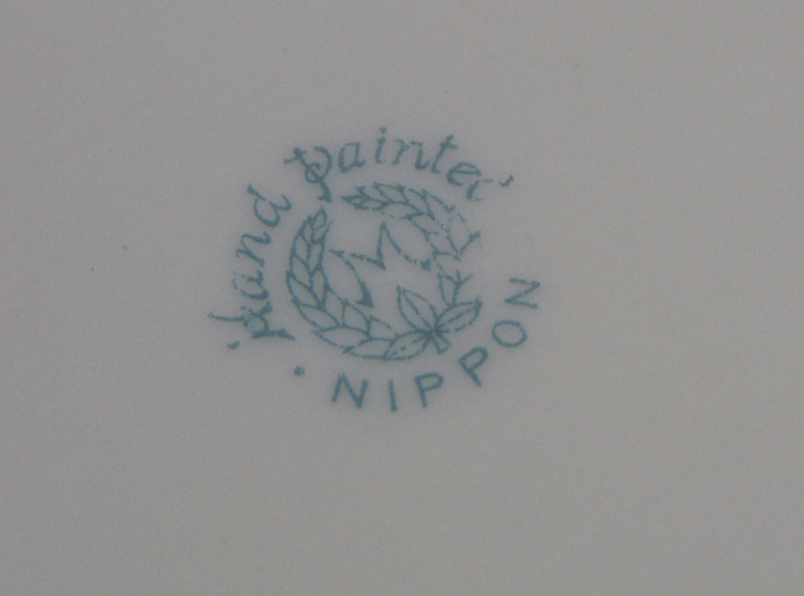 Hand Painted Nippon Moriage Bowl