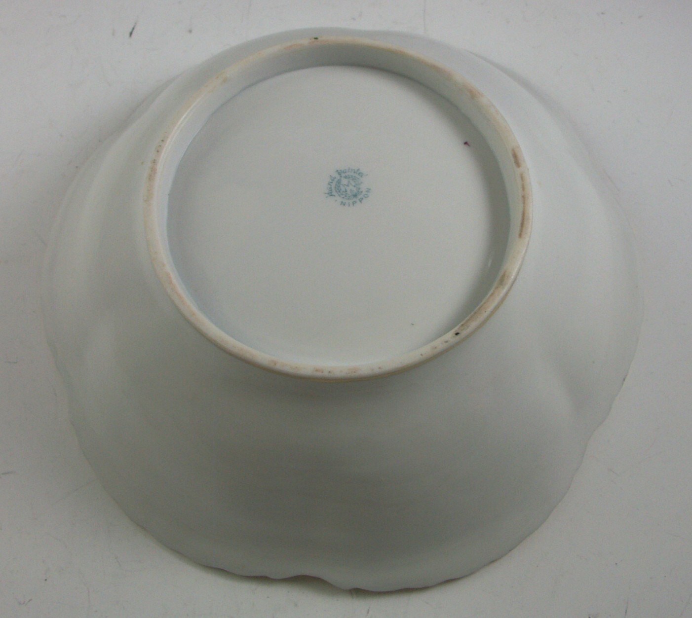 Hand Painted Nippon Moriage Bowl