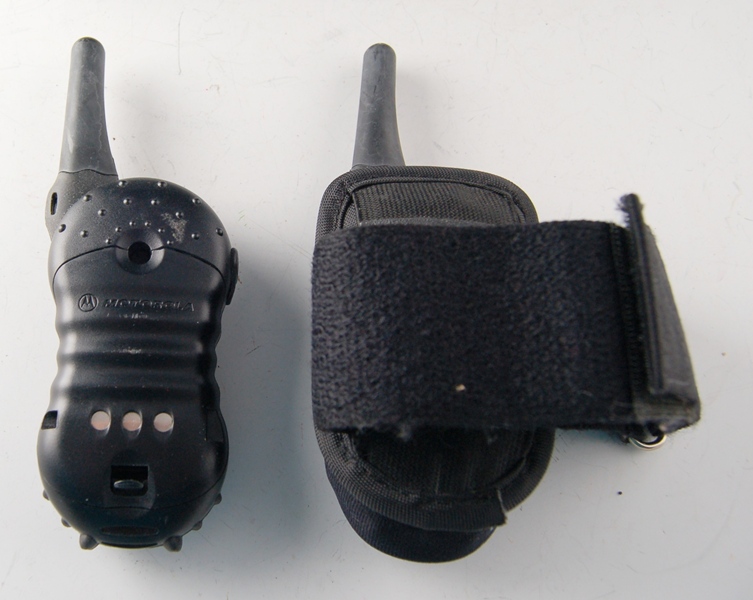 Motorola Talkabout Two Way Radio and Sound Muffling Head Sets