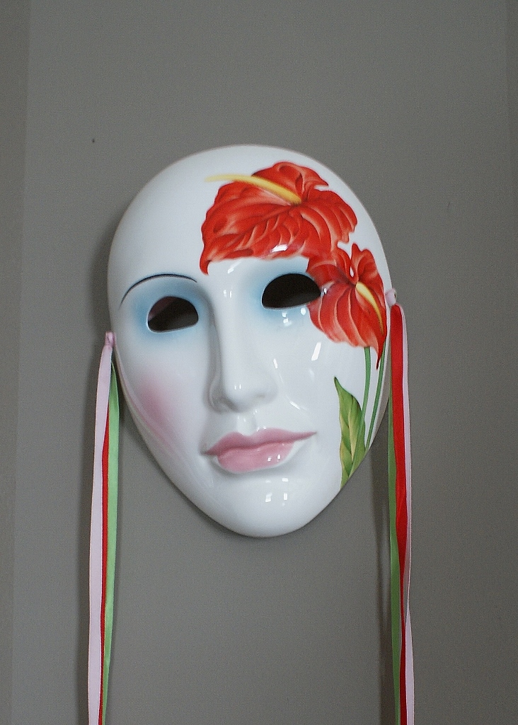 Three Vandor Pelzman Ceramic Masks