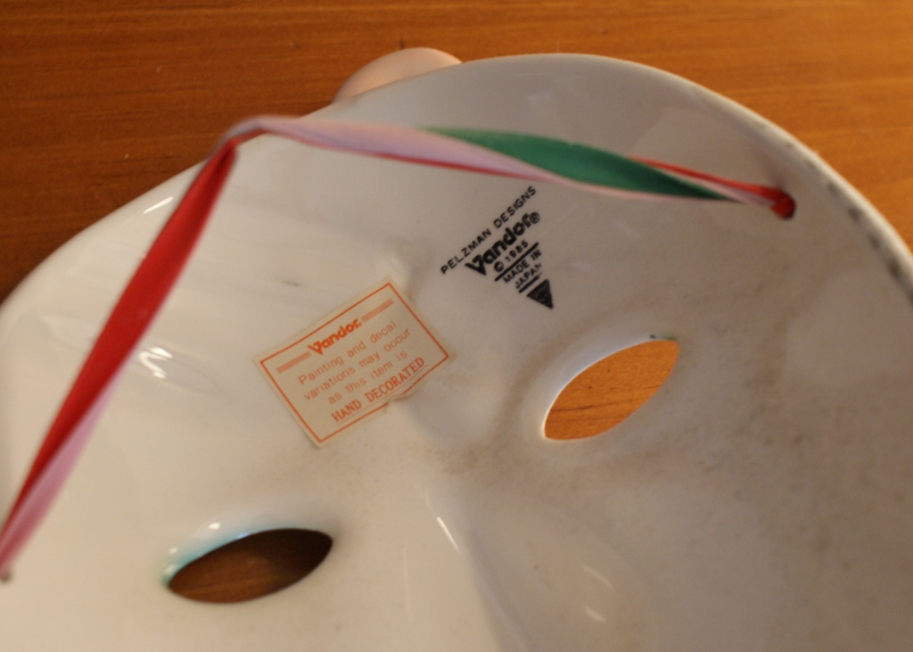 Three Vandor Pelzman Ceramic Masks